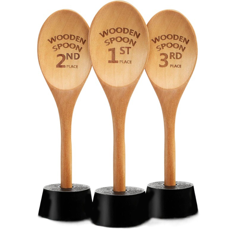 Cuchara de Madera para Cocinar Chile, Cuchara de Madera Grabada con Láser, Regalo para Cocina, Repostería, Competencia