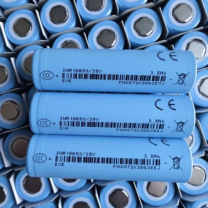 Yiwei 18650 Lithium Battery 35V Yiwei 3500Mah 3.7V Flat Head Power 3C High Power 10A Electric Vehicle