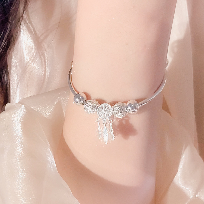 Sansheng III pulsera femenina ins simple red de pesca pulsera mujer joven joyería para novia venta directa de fábrica