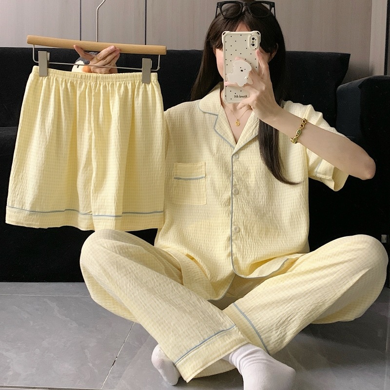 メーカー在庫あり 胸パッド付き 大きいサイズ パジャマ レディース 夏 日本製 クレヨンしんちゃん かわいい ダイナミックスーパーマン スリーピーススーツ
