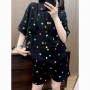 新款夏季翻领短袖家居服
