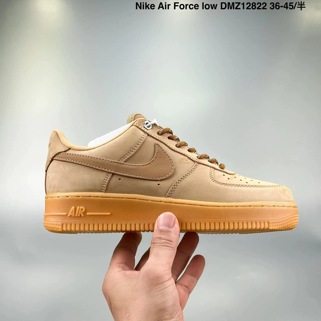 Nike Air Force 1, кожаные кроссовки для мужчин и женщин, белые кроссовки для отдыха
