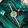 Bracelet, watch, trend fashionable quartz dial, thin strap, small dial