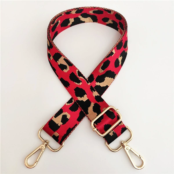 Red golden buckle