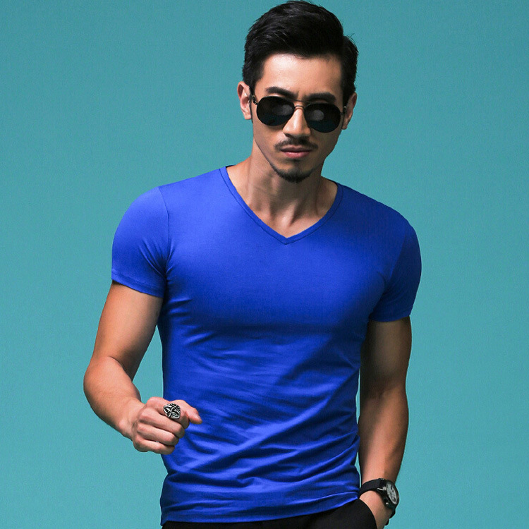 Colorful blue