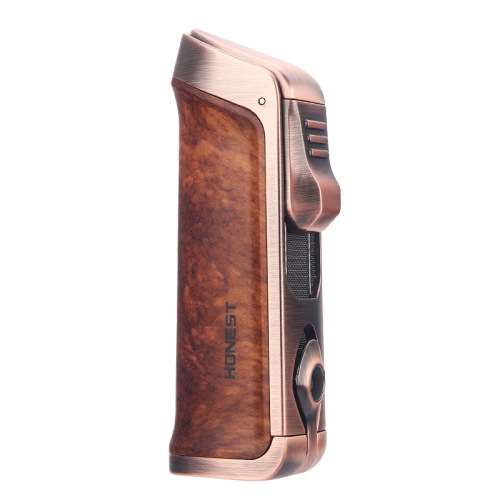 Baicheng cigar lighter windproof, inflatable, durable, high-end creative alloy three-way business gift for boyfriend