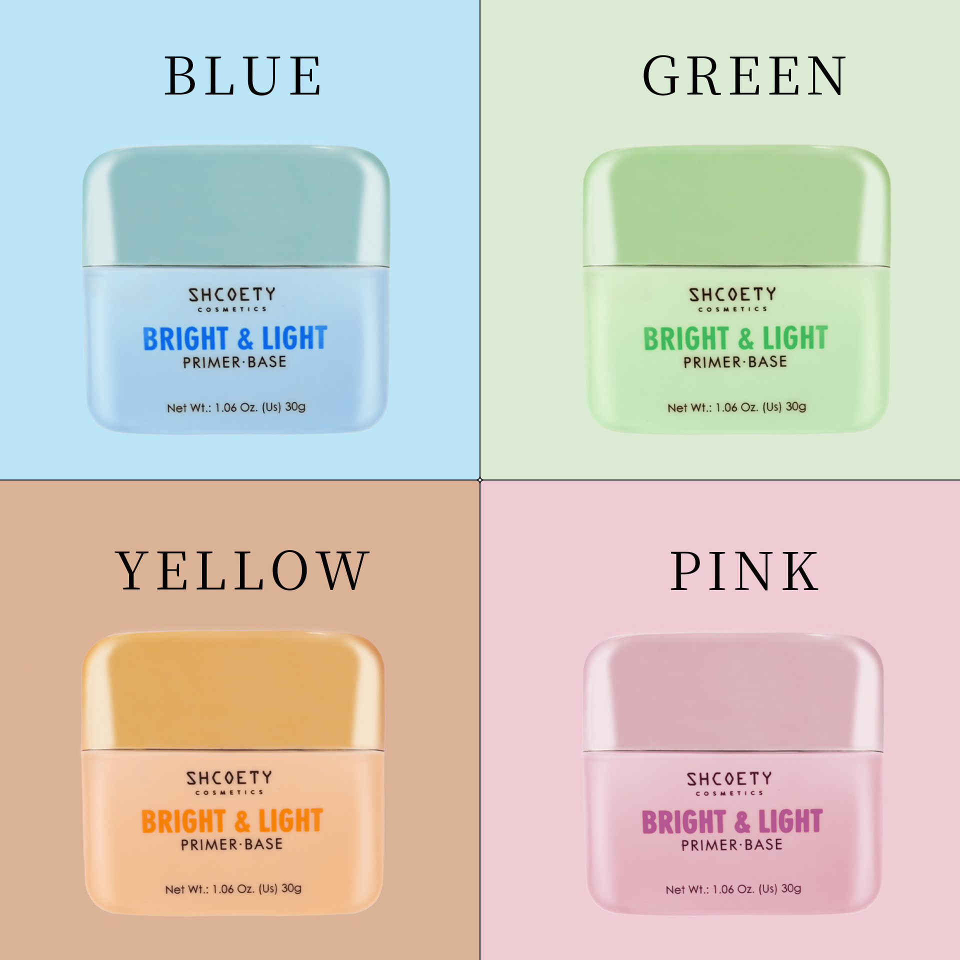 SHCOETY Eye Natural Isolation Moisturizing Primer Facial Base, invisible pores, no clogging Powder primer Item Picture