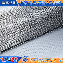 304不锈钢电焊网工业金属网格片养殖网防护建筑工地混凝土抹墙网