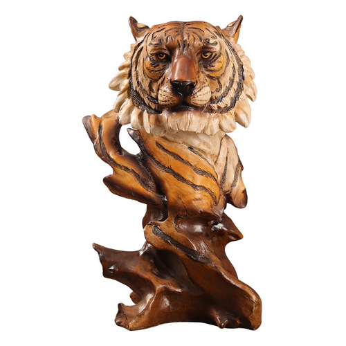 American-style imitated root sculpture lion animal resin decorative home entrance living room study office eagle craft