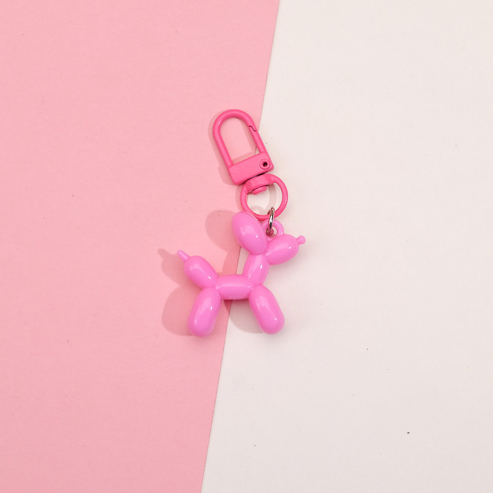 Colgante de globo de color tridimensional para perros bolsas de bolsillo bolsas de llaves colgantes de teléfonos móviles para bodas arrojar pequeños regalos