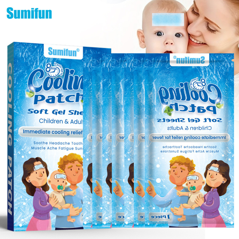 sumifun cross-border foreign trade ice paste cooling paste 7 pieces/and hydrogel paste summer essential k000052 sumifun cross-border foreign trade ice paste cooling paste 7 pieces/and hydrogel paste summer essential k000052