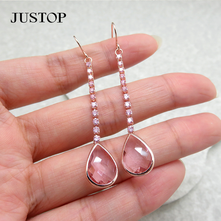 Water Droplet Earrings Additional View