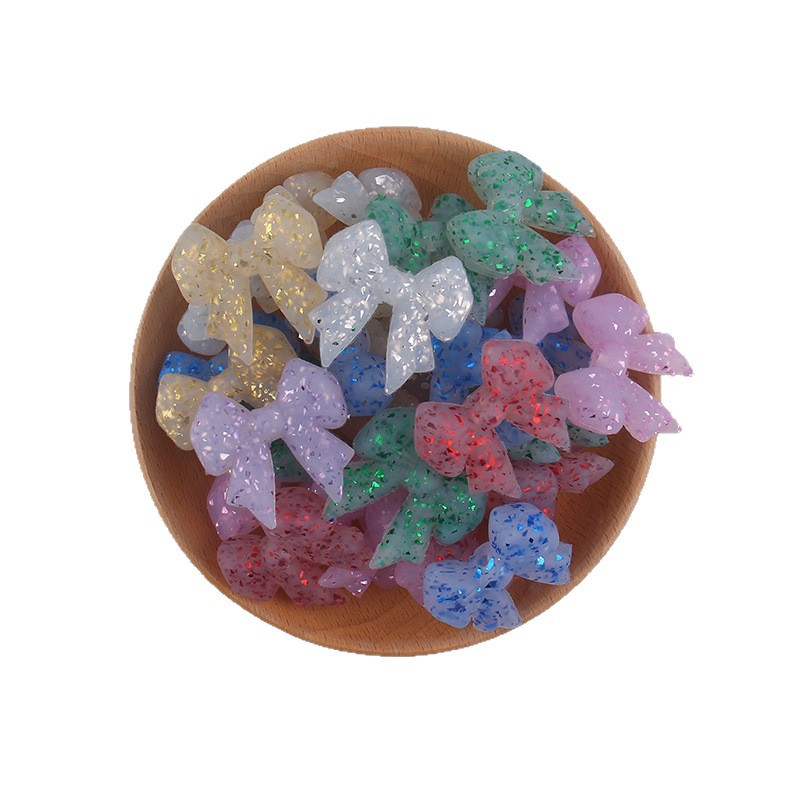 Nuevo arco brillante perlas de silicona para bebés pequeños collar de dentín accesorios de cuentas de caricatura perlas de silicona al por mayor