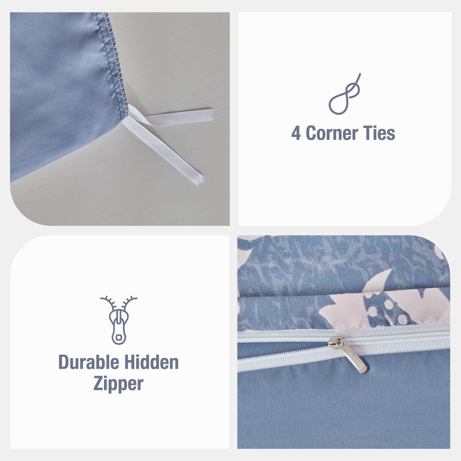 C:paisley Blue(no Comforter) Q