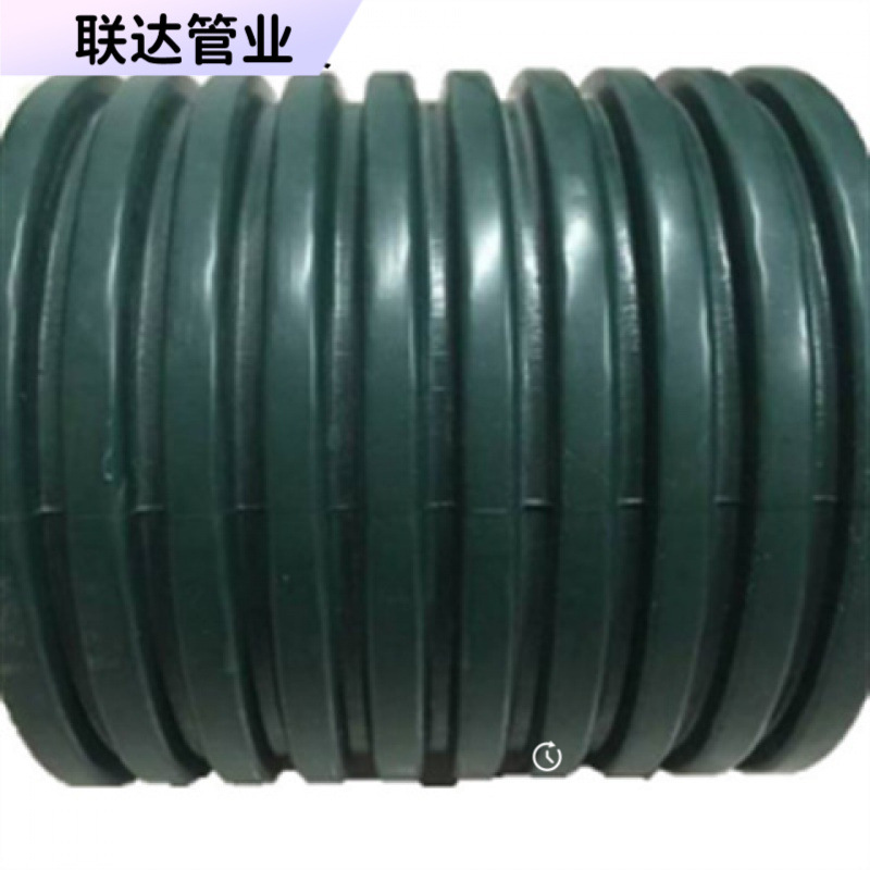 MPVE共混聚氯乙烯波纹管埋地排污螺旋缠绕管DN500SN10排污排水管