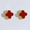 Retro accessory heart-shaped, bracelet, European style, four-leaf clover