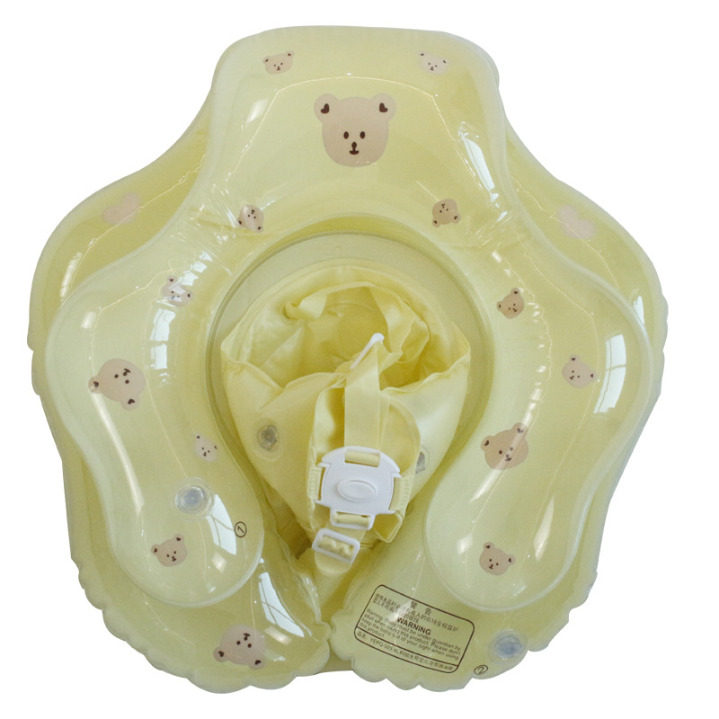 Flotador de natación transfronterizo en stock para bebés de 0 a 8 meses, flotador antivuelco, flotador inflable con parasol engrosado.
