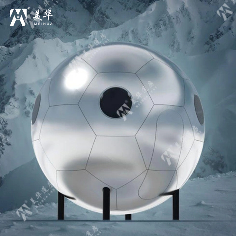 Forma tienda creativa en forma de tienda de campaña aérea colgante de bola tienda de calabaza habitación de bola colgante Hotel B & B Hotel diseño