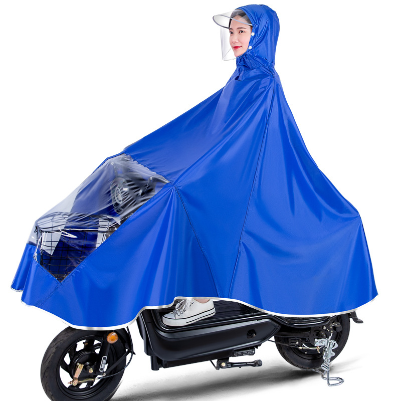 Impermeable para vehículos eléctricos, poncho largo para patinetes eléctricos, resistente y grueso, unisex, nuevo modelo 2025.
