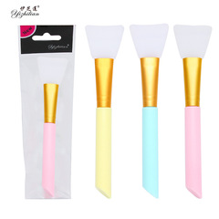 Factory Direct Supply Silicone Face Mask Sticks DIY Beauty Silicone + PS Face Mask Brushes Spa Face Mask Mixing Sticks Gift Wholesale