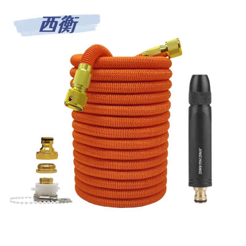 Производители трансграничных горячих продаж садовые шланги для водопроводных труб 3 раза телескопические волшебные водопроводные воды мойка машины