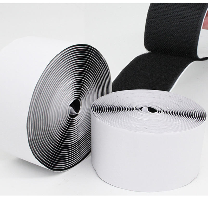 Hook and Loop Fastener Tape, Self Adhesive Backing