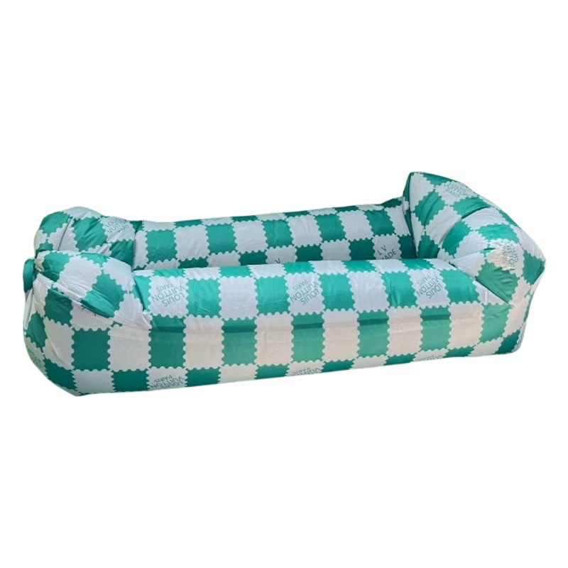 Спальный мешок Интернет популярный надувной диван матрас Одноместное кресло Ленивый портативный обеденный перерыв музыкальный фестиваль Пикник Кемпинг смыв