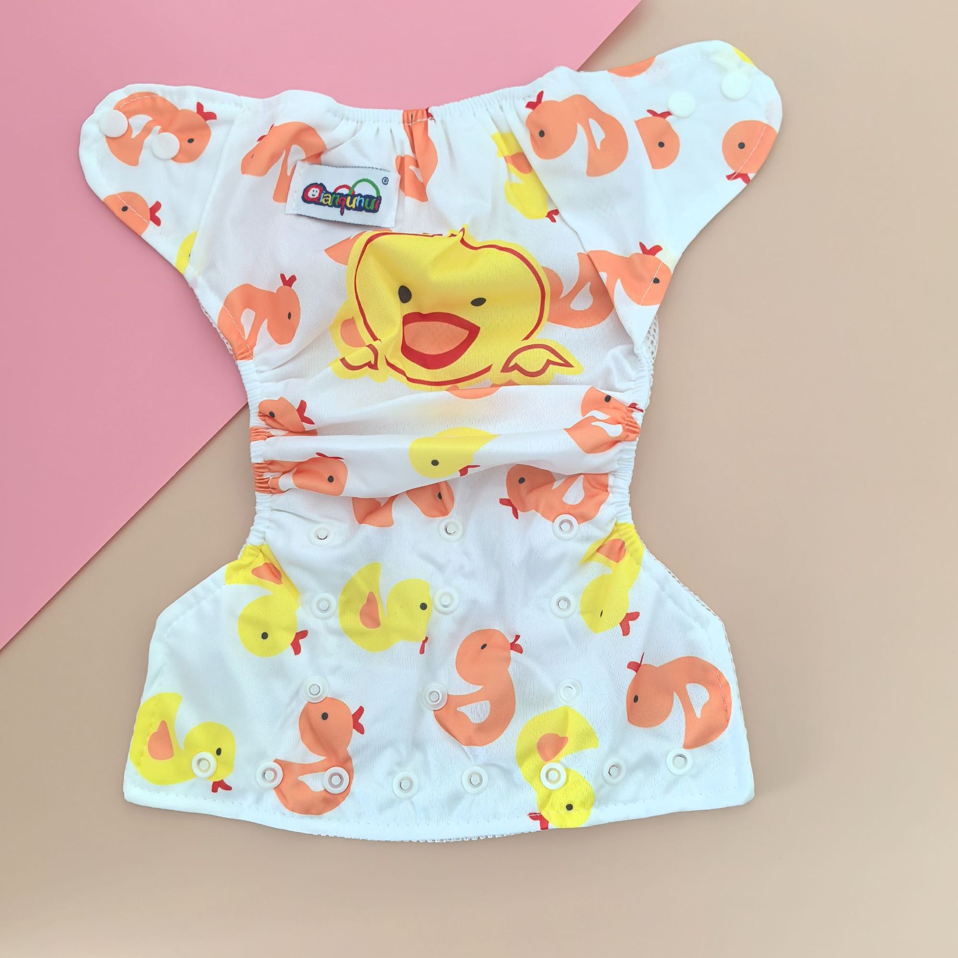 Multicoloured cartoon waterproof hermetic trousers with animals, breathable underwear, diaper