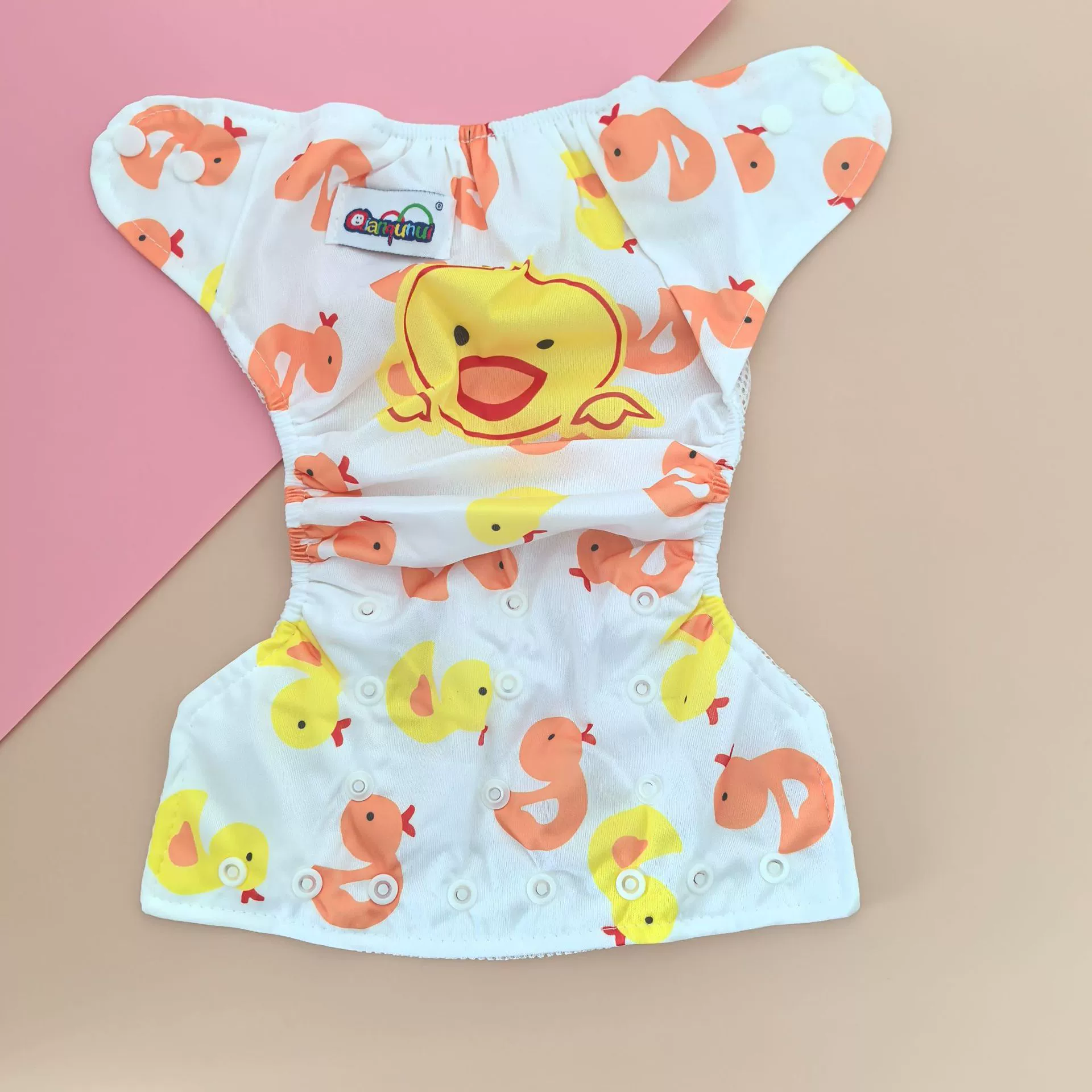 Multicoloured cartoon waterproof hermetic trousers with animals, breathable underwear, diaper