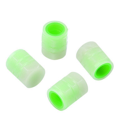 Car valve cap, motorcycle and electric bike light valve cap, night glow vacuum tire valve cap, fluorescent valve core cover