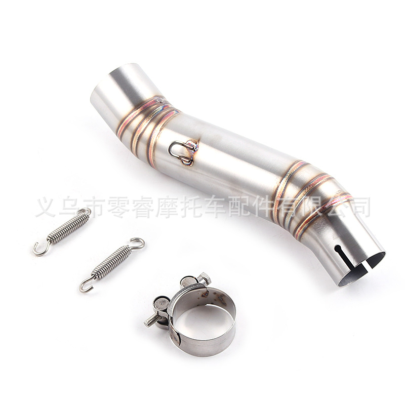 Motorcycle Modified Exhaust Pipe Suitable for Honda Cbr300 Cbr300R Middle Section Exhaust Pipe