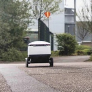 Restaurant delivery car, unmanned delivery car, automatic charging, wireless charging, innovative technology, Zhonghui