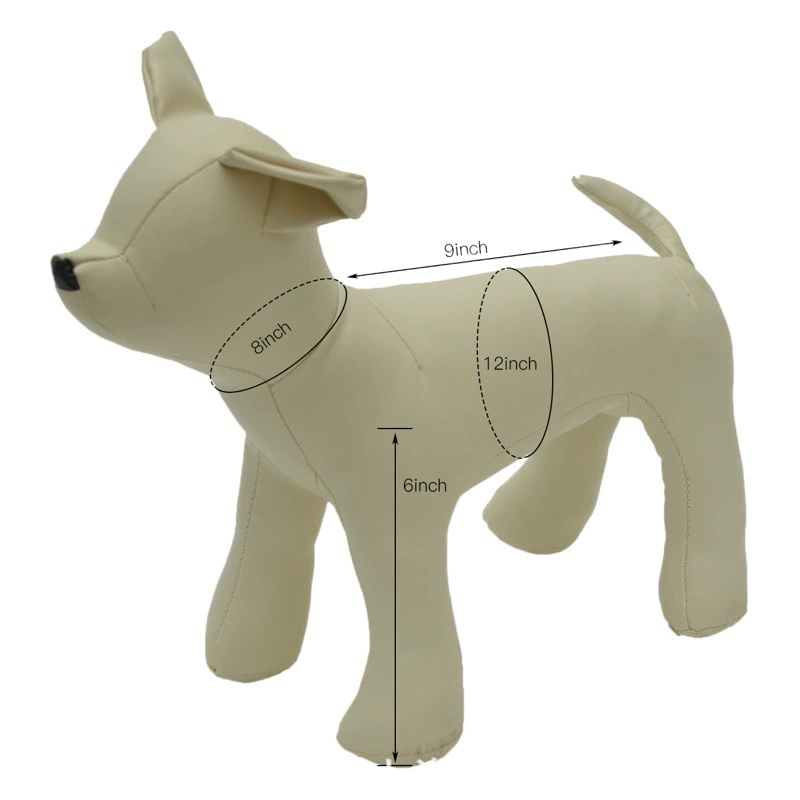 Товары Для Животных Оптовая Модель Питомца Щенок Фаду Бульдог Собака Модель Костюм Дисплей Модель Реквизит
