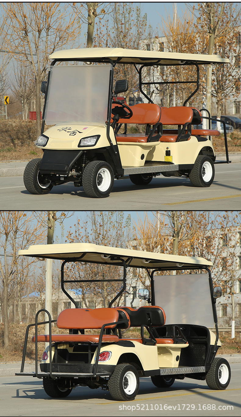 Campus security patrol vehicles, sightseeing vehicles, reception vehicles, shuttle buses, four-wheeled sightseeing vehicles, and electric golf carts