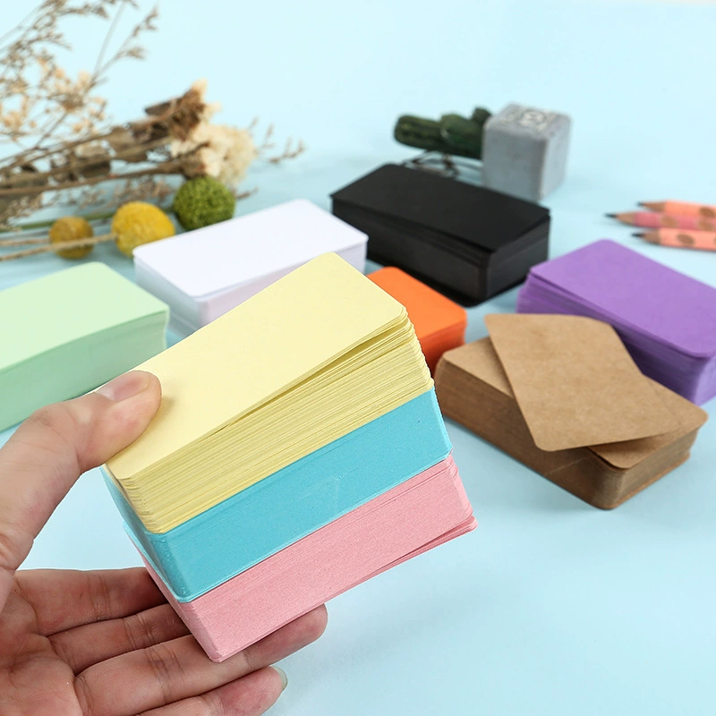 Иностранная торговля коробка рукописные английские слова Этот творческий DIY пустая карта вывод граффити минималистичный цвет сообщения жесткая карта бумаги