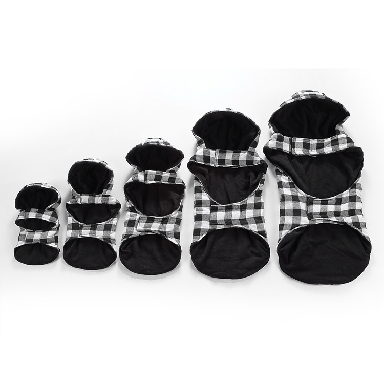 Casaco refletor para cães grandes com capuz para inverno_voghion.com