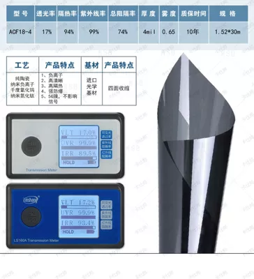 Insulation Solar Film, Automotive Film - 15230m-acf18-4