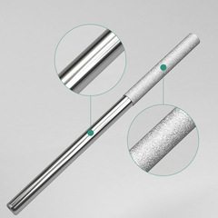 玉石打孔針 A針翡翠瑪瑙鑽頭金剛砂鑽孔針棒針雕刻工具套裝2.35柄