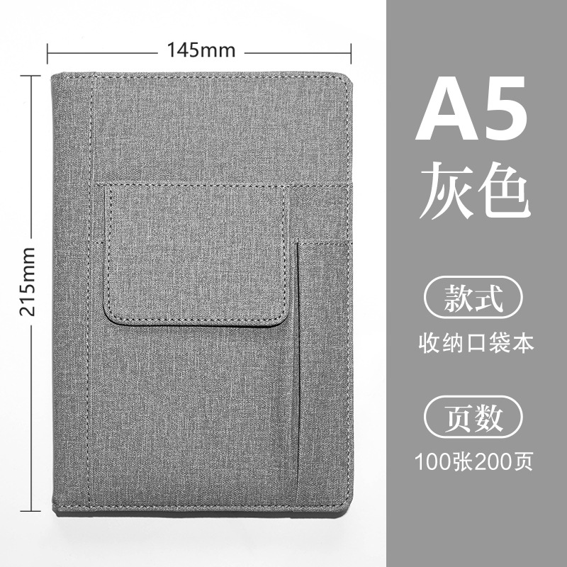 Cuaderno ejecutivo 2025 en stock, cubierta de cuero, ideal para oficina y negocios, personalizable con LOGO, venta al por mayor