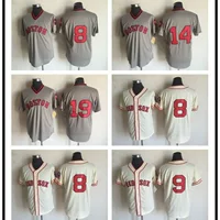 Ретро-версия бейсбольной лиги Boston Red Sox Джерси Boston Red Sox MN бейсбольная форма с вышивкой