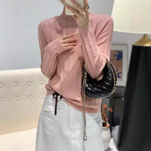 谷系列进店必拍2025秋季新款基础打底弹力针织衫女8339