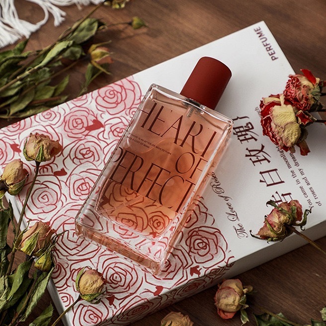 Poemang SHIAMANG Love Confession Rose Gift Box Handout Gift Perfume 50ML Long-lasting Light Fragrance