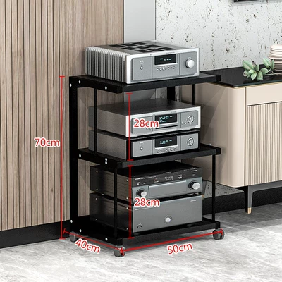 Electric car big tripod, Audio Speaker Cabinet, Cd - 3-layers-of-reinforced-a-black-black-walnut-25-board-thickness