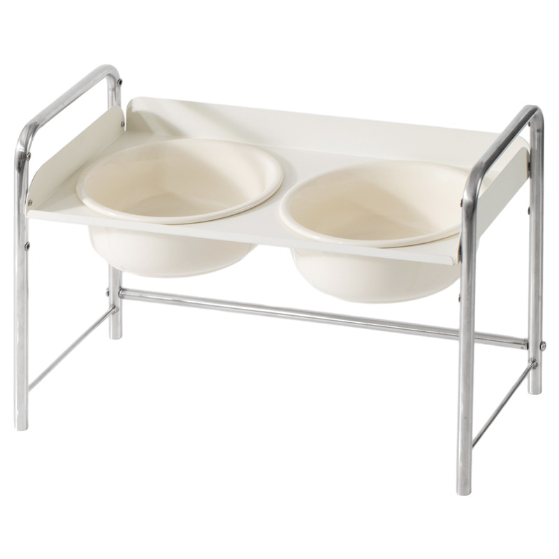 Cuenco de cerámica de patas altas para perros tazón doble protector de la columna cervical no puede voltear el tazón de comida para perros mediano y grande tazón de comida para perros tazón de agua tazón de perro para mascotas