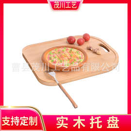 实木披萨托盘树脂仿真食品水果模型蛋糕店创意摆盘道具摆饰