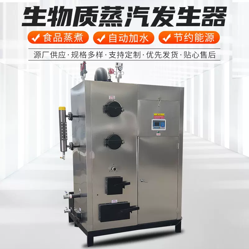 厂家供应柴火锅炉生物质蒸汽发生器 服装厂用颗粒蒸汽机