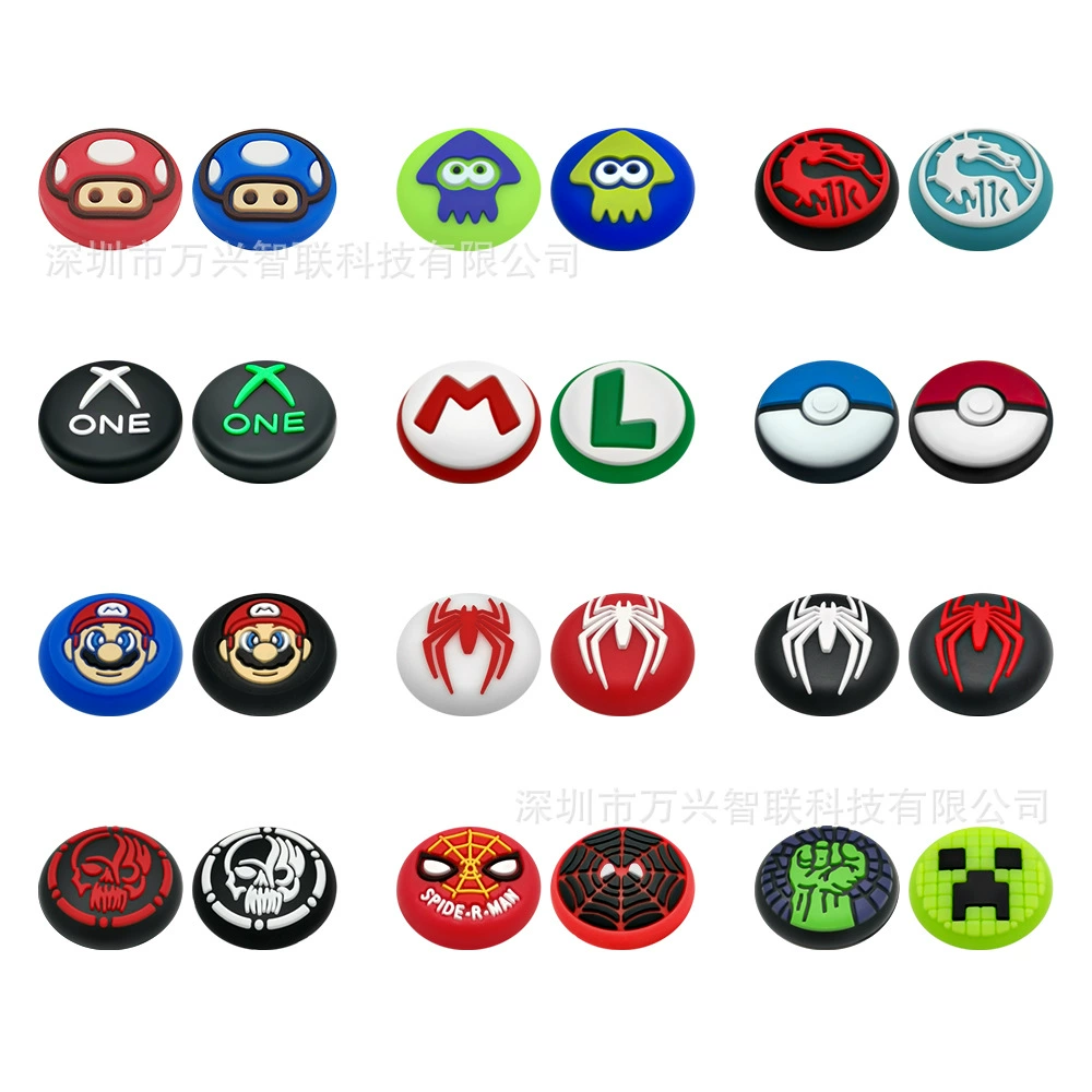 Кулисный колпачок для игровой консоли Nintendo Switch 2JoyCon, защитный чехол для ручки Rocker, шляпа NS2