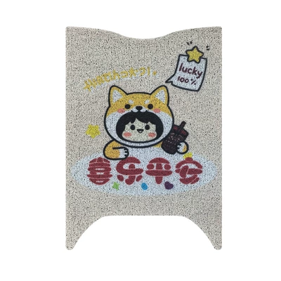 electric motorcycle, cute cartoon – Electric vehicle foot mat - t35-second-generation-y-g-peace-and-joy