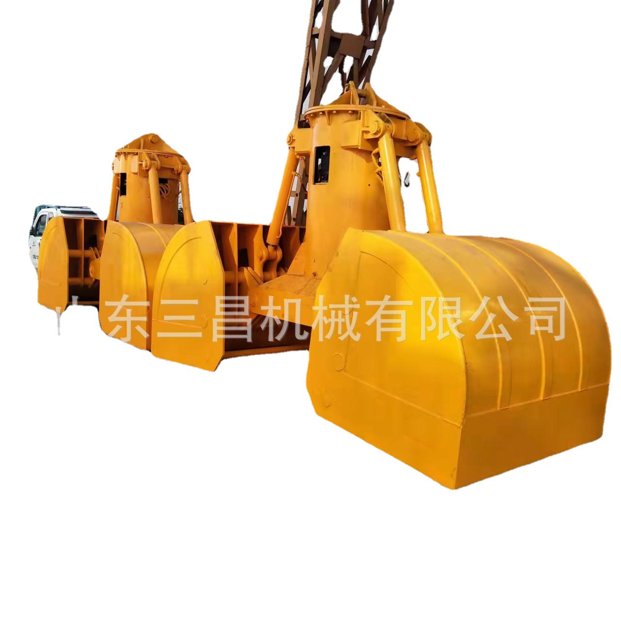港口卸煤挖斗液压贝壳斗 泥沙鹅卵石筛分斗 6.0方加强土方斗厂家