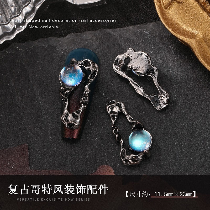 跨境新款蜘蛛美甲饰品镶钻太阳十字架爆闪四芒星星星指甲钻人鱼珠|undefined